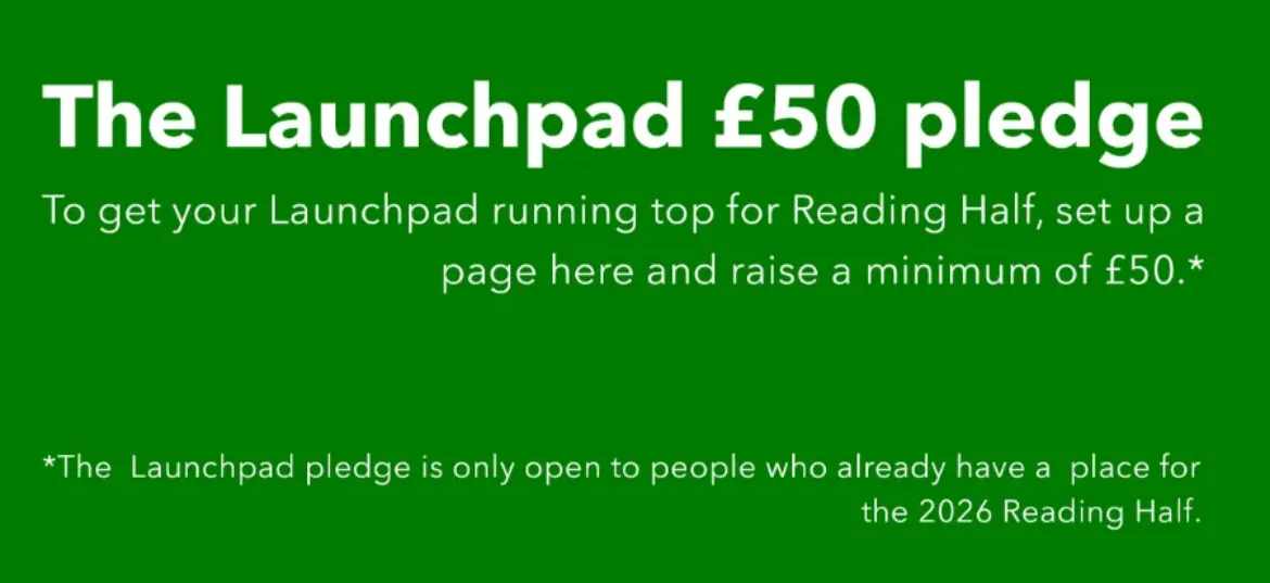 Reading Half £50 pledge