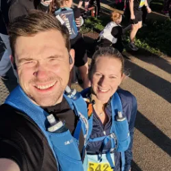 Siobhan & Mark Run The London Marathon for Scope