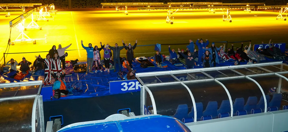 Big Ibrox Sleep Out 2025