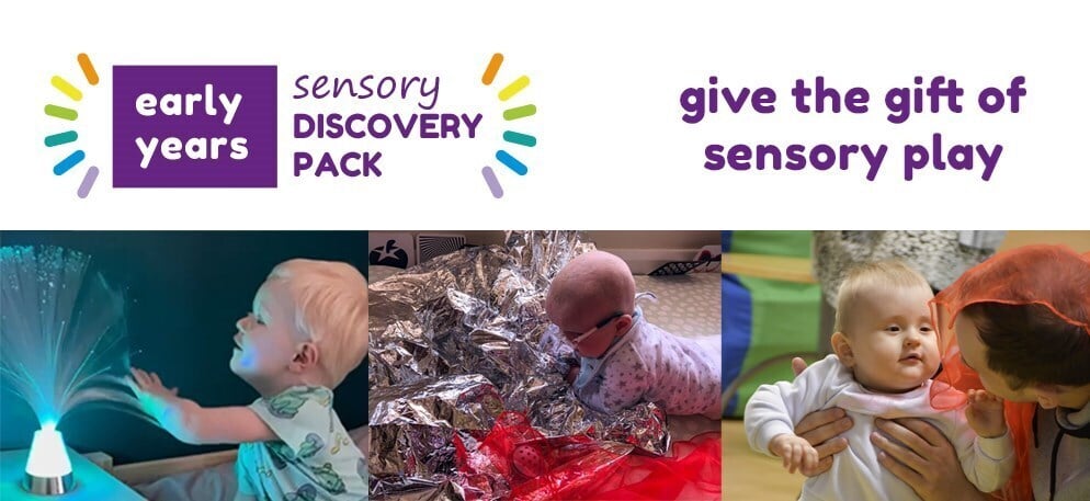Give babies and toddlers with sight loss the gift of sensory play!