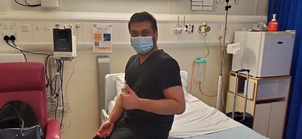 Support Fahad's campaign by donating and fundraising