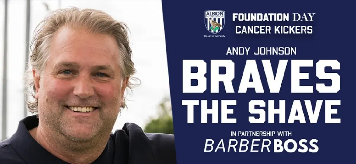 Andy Johnson Braves the Shave in Support of Foundation Day