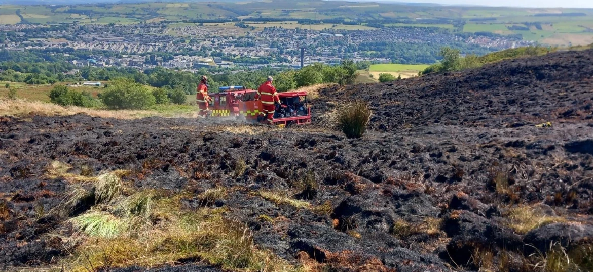Help Darwen Moor recover after the fire