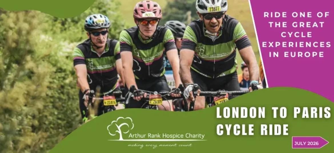 ARHC London to Paris Bike Ride 2026