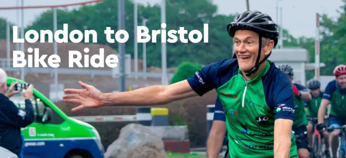 London to Bristol: Cycle from the capital to the channel with GWAAC!