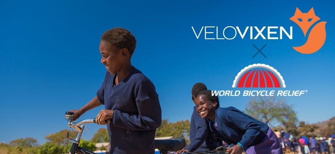 VeloVixen Supporting World Bicycle Relief