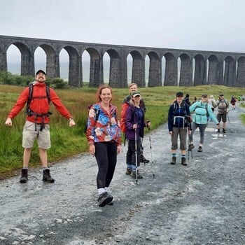 Harriet, Becky, Tom, Megan, Chris, Helen, Gemma, Luke, Pete & Amy