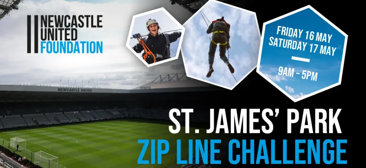 St James' Park Zipwire Challenge