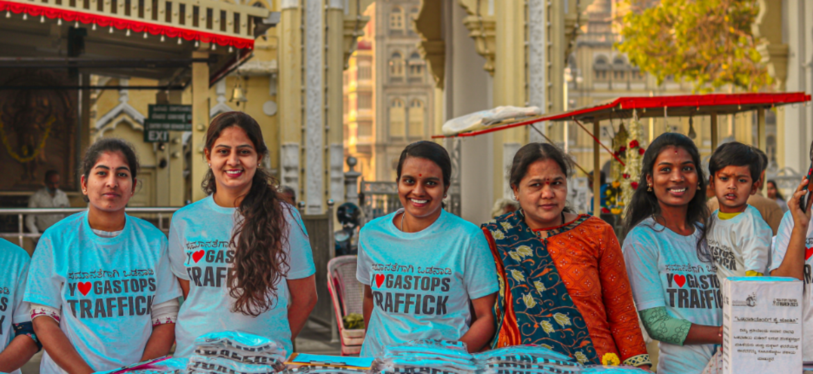 Yoga Stops Traffick 2024