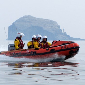 North Berwick Rnli Crew And Volunteers