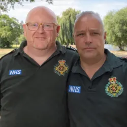 Roy, Tom, Ian and Shiv will walk 50 miles in 24 hours