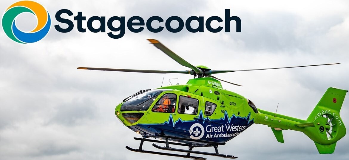 Stagecoach West | Supporting Great Western Air Ambulance Charity