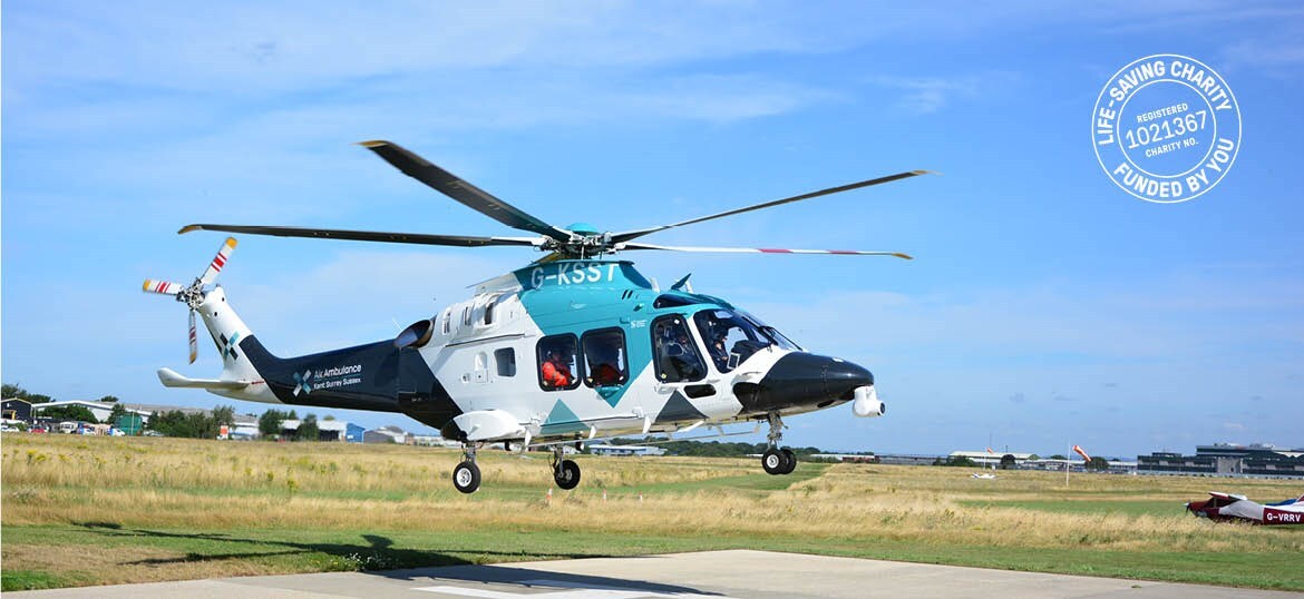 Air Ambulance Charity Kent Surrey Sussex
