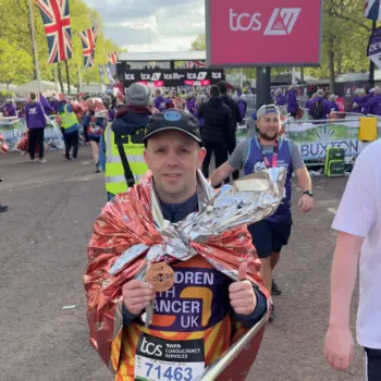 David Wright London Marathon 2025