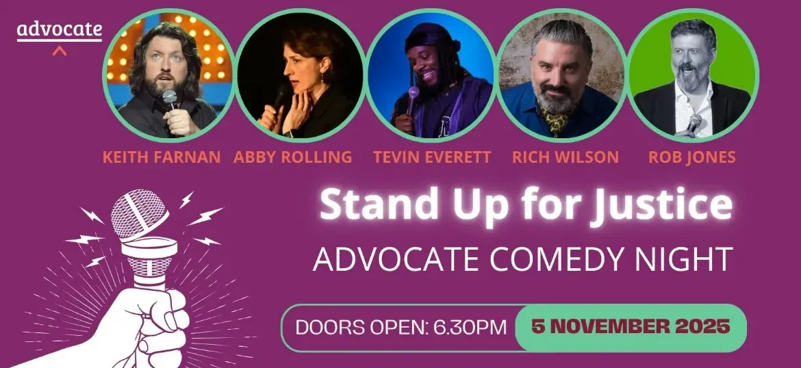 Advocate Comedy Night: Stand Up for Justice!