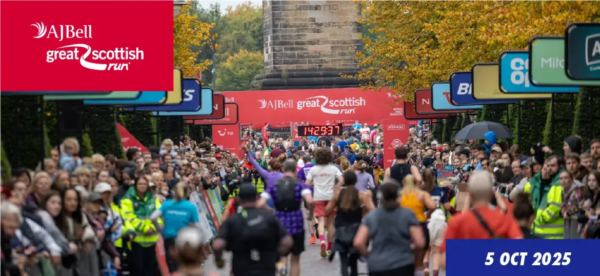 AJ Bell Great Scottish Run 2025