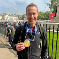 Rick Bolt's 2025 TCS London Marathon for Fifth Sense