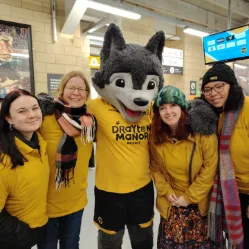 The University of Wolverhampton Sleep Out team