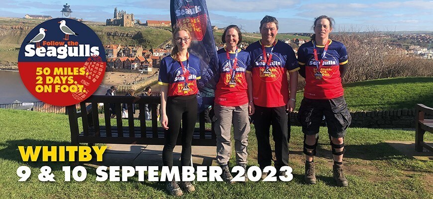 Follow the Seagulls 2023 - Whitby