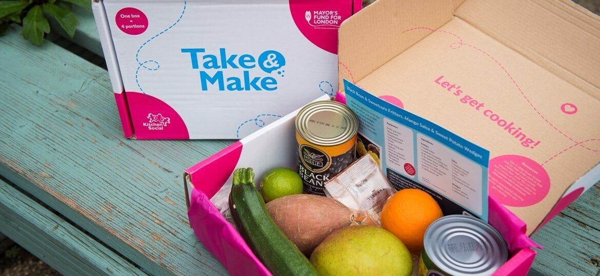 Kitchen Social 'Take & Make' recipe boxes