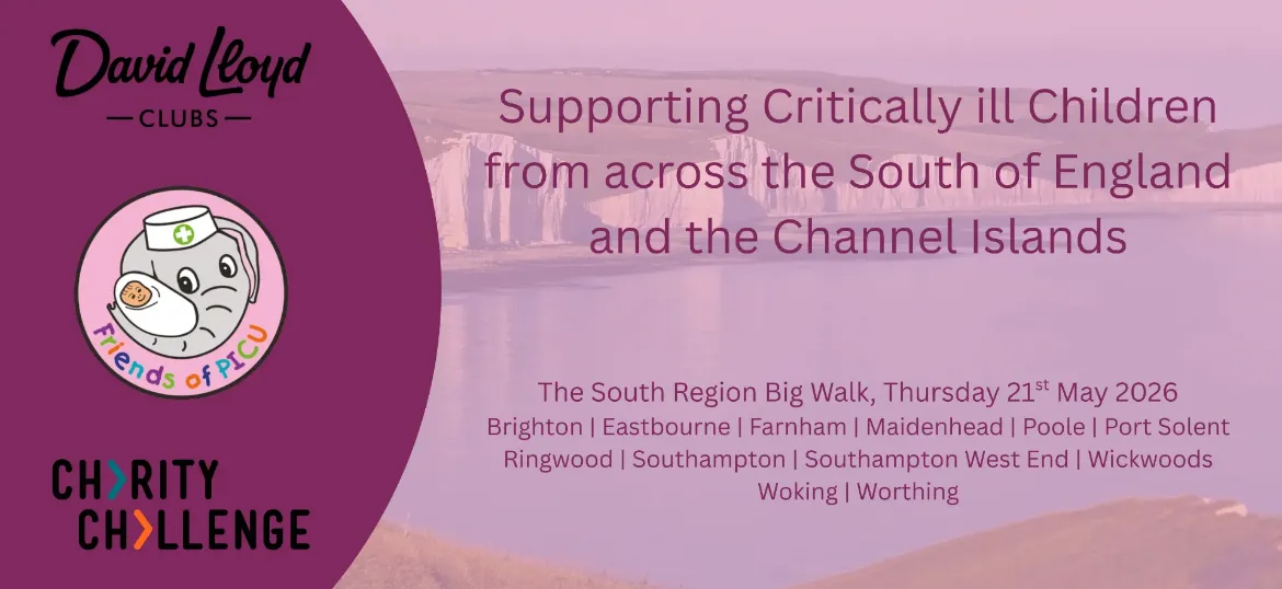 David Lloyd South Region Big Walk 2026
