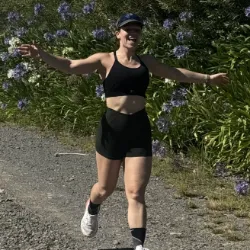 Rosie running for ME Research UK