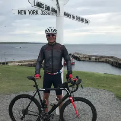 Jason Eacott Channel to the Med cycle challenge 870 miles 62,400ft climbing