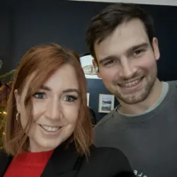 Christina Rugg and Sam Rugg