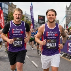 Mike & Harrison’s London marathon fundraising page