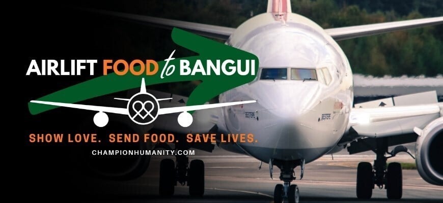 Airlift food to Bangui