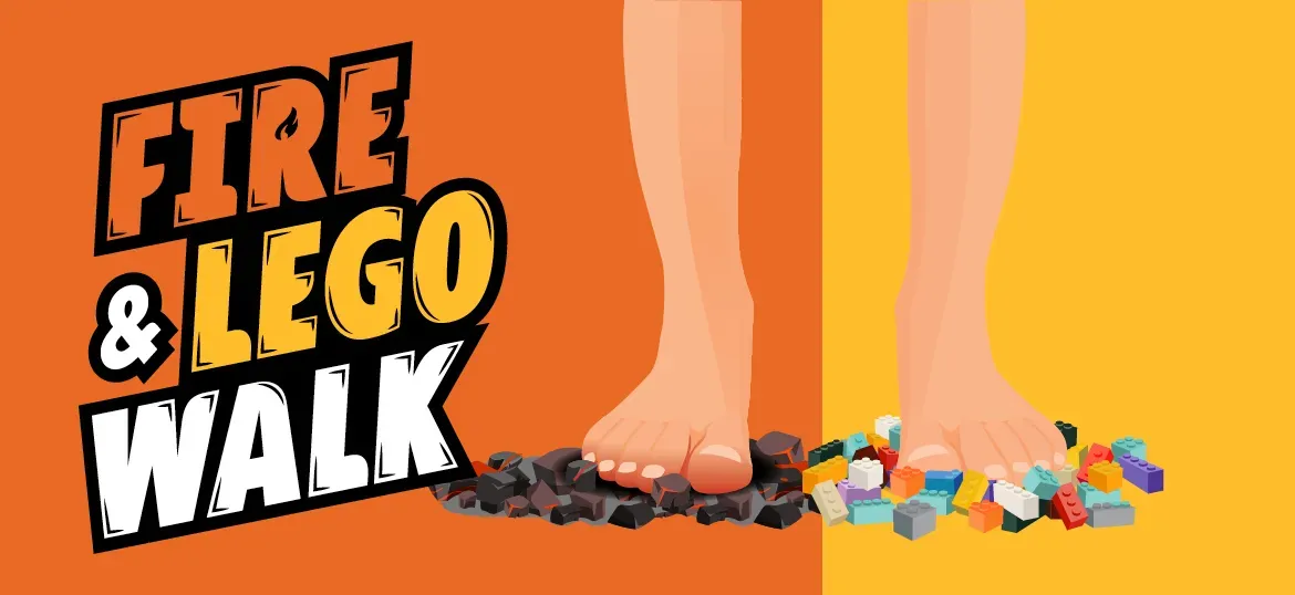 Fire and Lego Walk