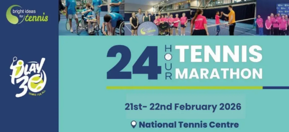 24 Hour Tennis Marathon 2026