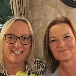 Julie and Alison