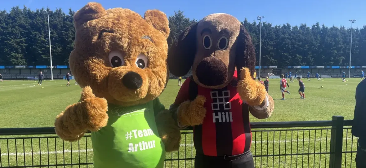 Histon Football Club supports Arthur Rank Hospice Charity