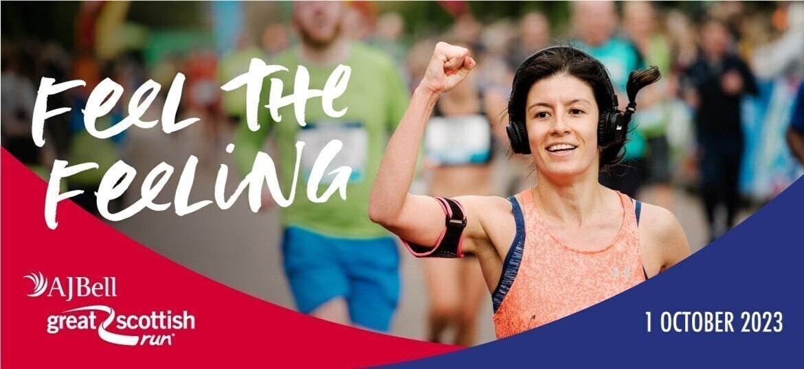 AJ Bell Great Scottish Run 2023