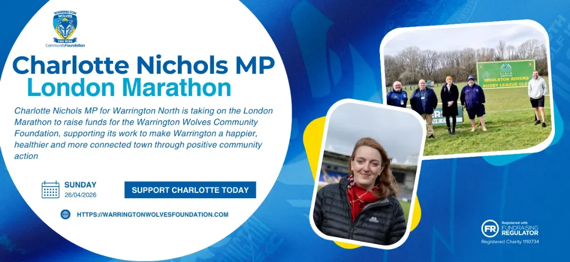 Charlotte Nichols MP: Running for Warrington