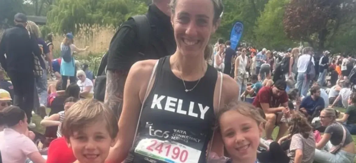 Kelly runs the London Marathon AGAIN!