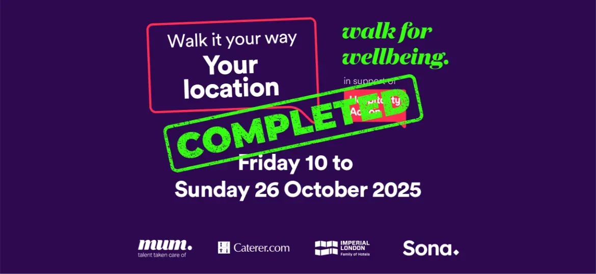 Walk for Wellbeing 2025 - Your Location