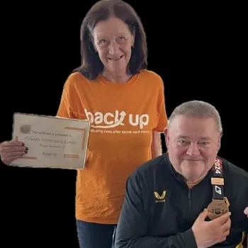 Alan Wigley - 2024 London Marathon, Company Sponsor Ashdale Veterinary Centre