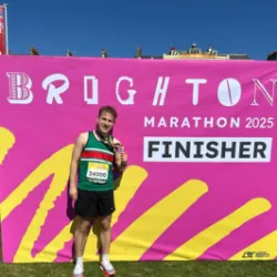 George takes on London Marathon 2026