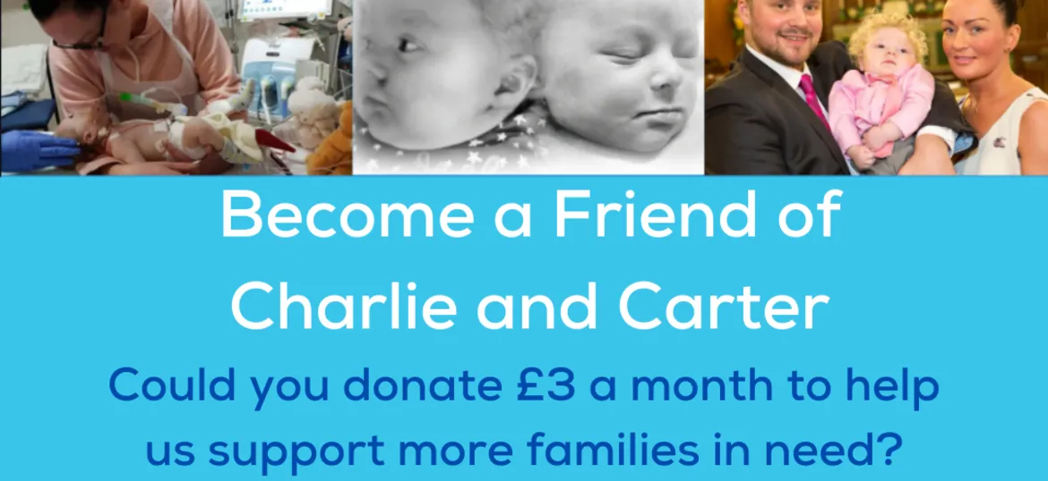 Become a Friend of Charlie and Carter