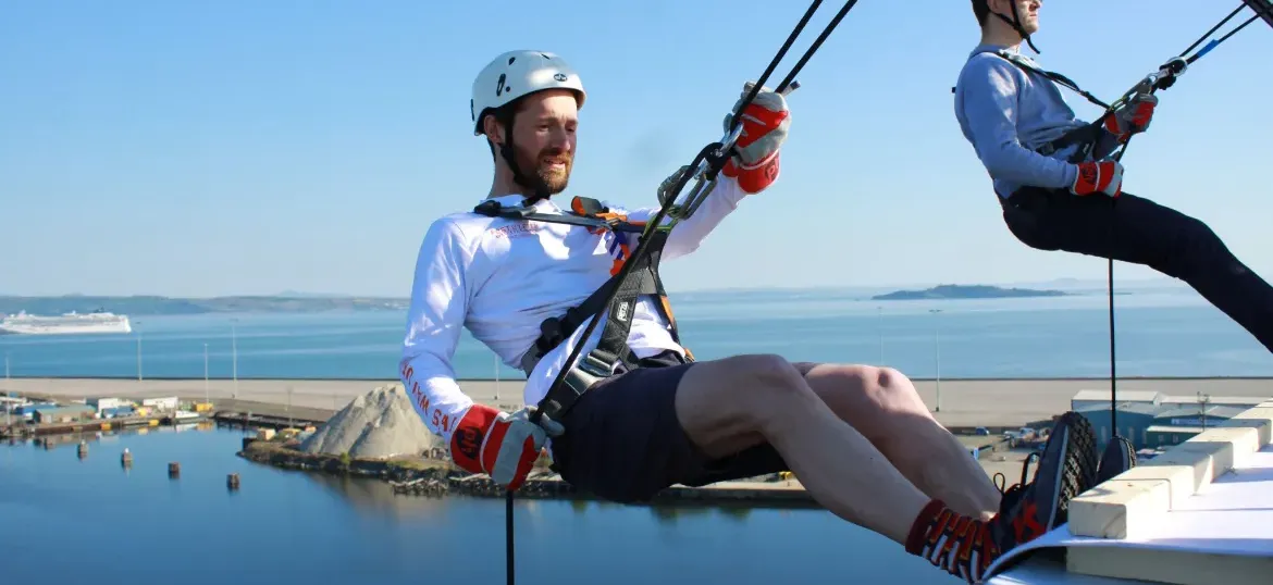 Port of Leith Distillery - Charity Abseil